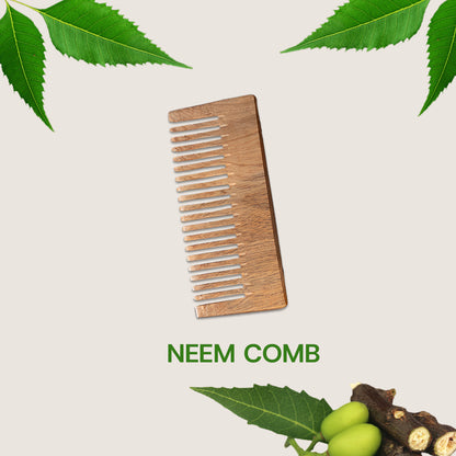 Scalpocare Light Hair Oil + Neem Comb + Shampoo Combo