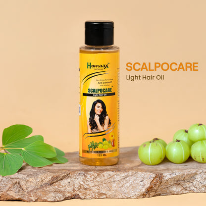 Scalpocare Light Hair Oil + Neem Comb + Shampoo Combo