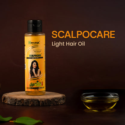 Scalpocare Light Hair Oil (125ml)  FREE Neem Comb