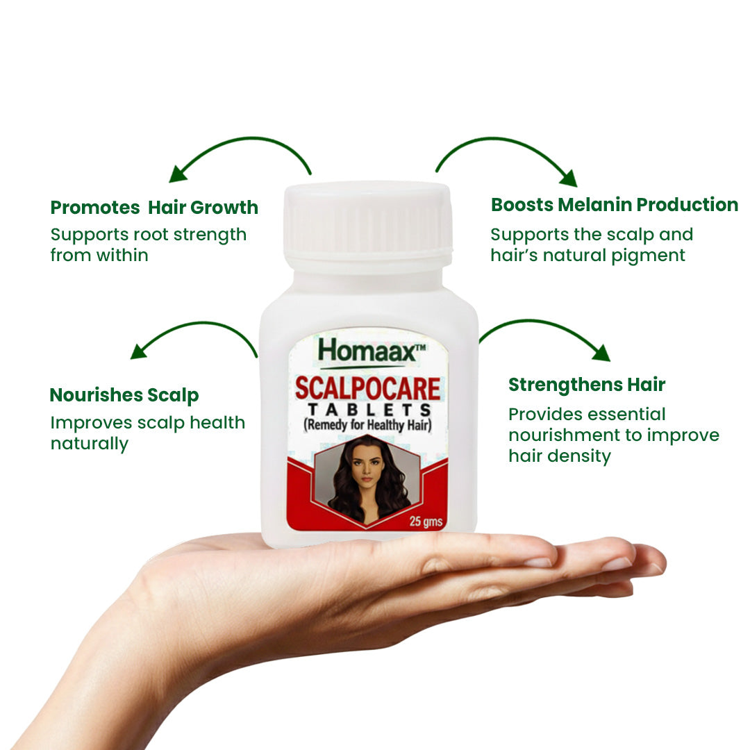 Scalpocare Tablets – Remedy For Healthy Hair (25gms)
